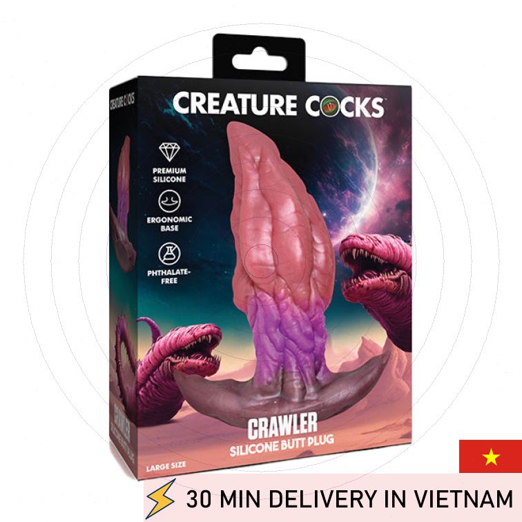 Fantasy Silicone Anal Plug Creature Unique Design 
