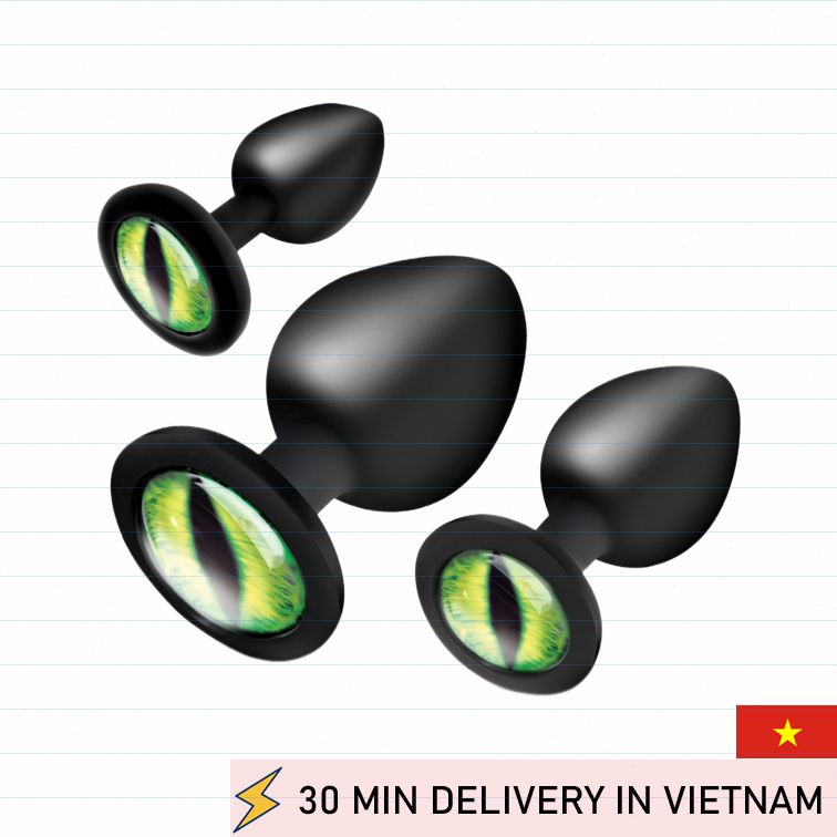 Monster Eye Butt Plug Set Large Training Fantasy Play 