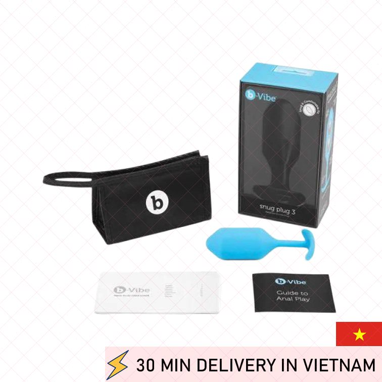bVibe Snug Plugs Weighted Comfort Anal Training 