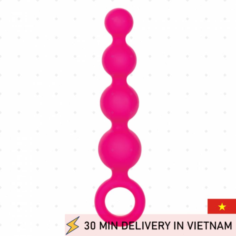 Silicone Booty Beads Anal Training Smooth Pleasure 
