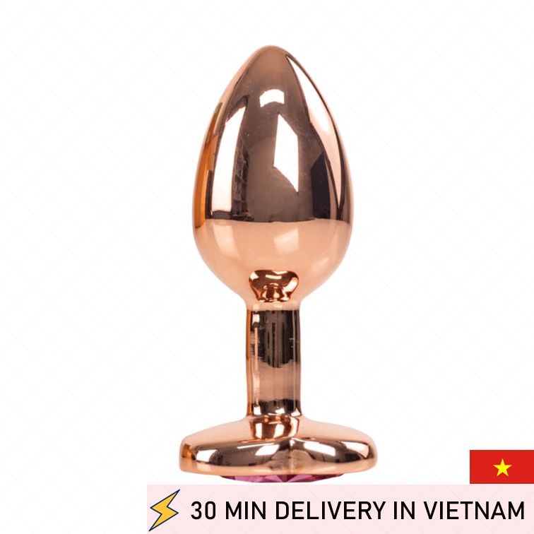 Camtoyz Mikel Metal Anal Plug Luxury Gold Finish 