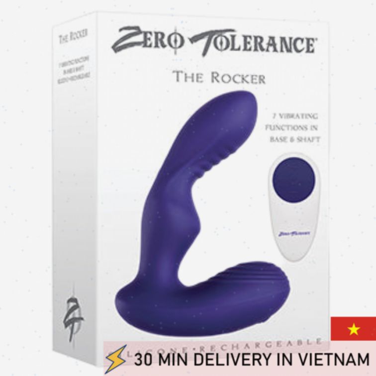 Zero Tolerance Rocker Prostate Massager Purple 
