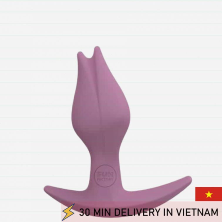 Beginner Anal Plug Pink Soft Comfortable Easy Insert 