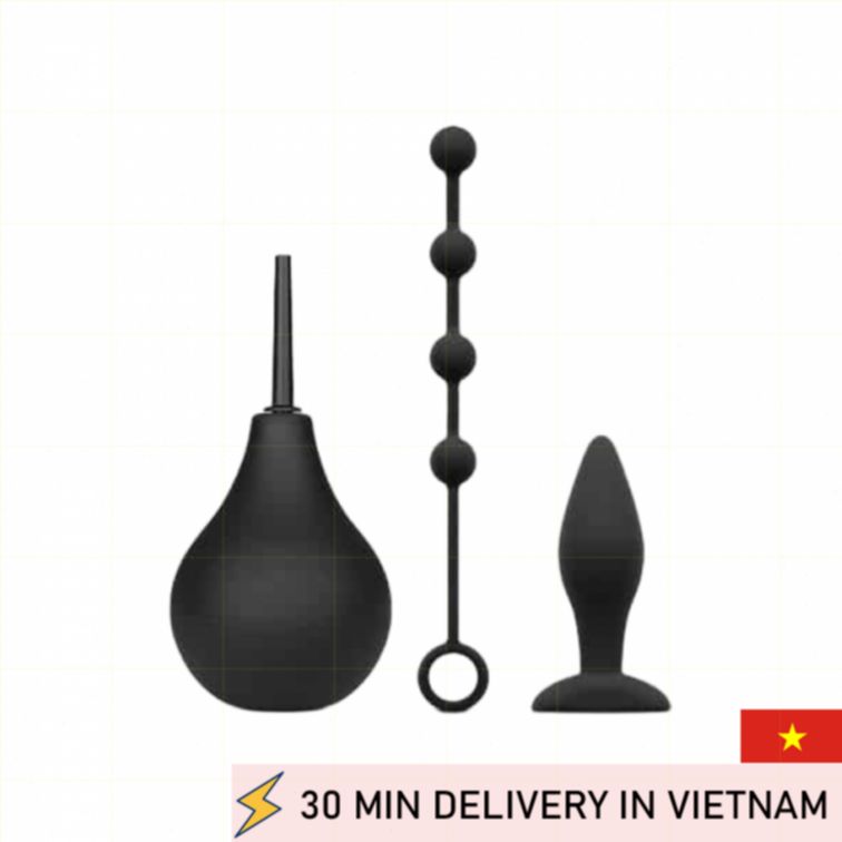 Beginner Anal Kit Smooth Silicone Starter Set 