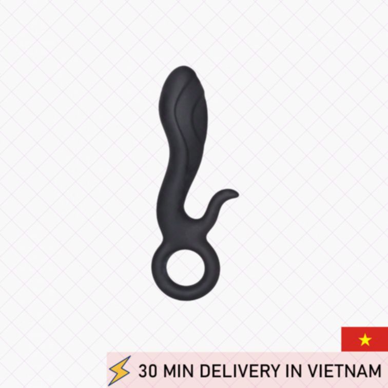 Prostate Stimulator Black Precision Deep Massage 