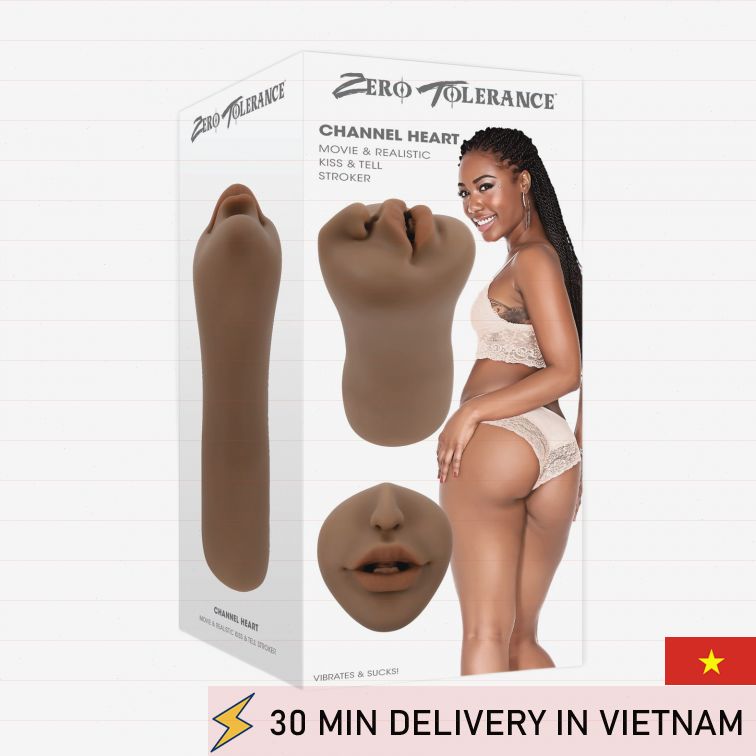 Vibrating Tongue Stroker Real Kiss Sensation 