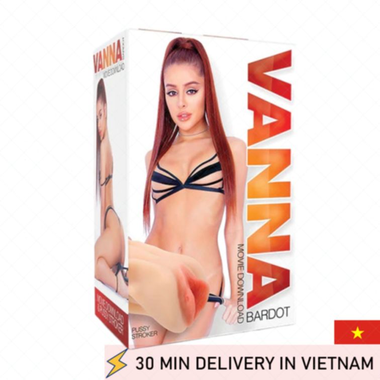 Real Feel Vanna Bardot 3D Pussy Stroker Soft Tight 