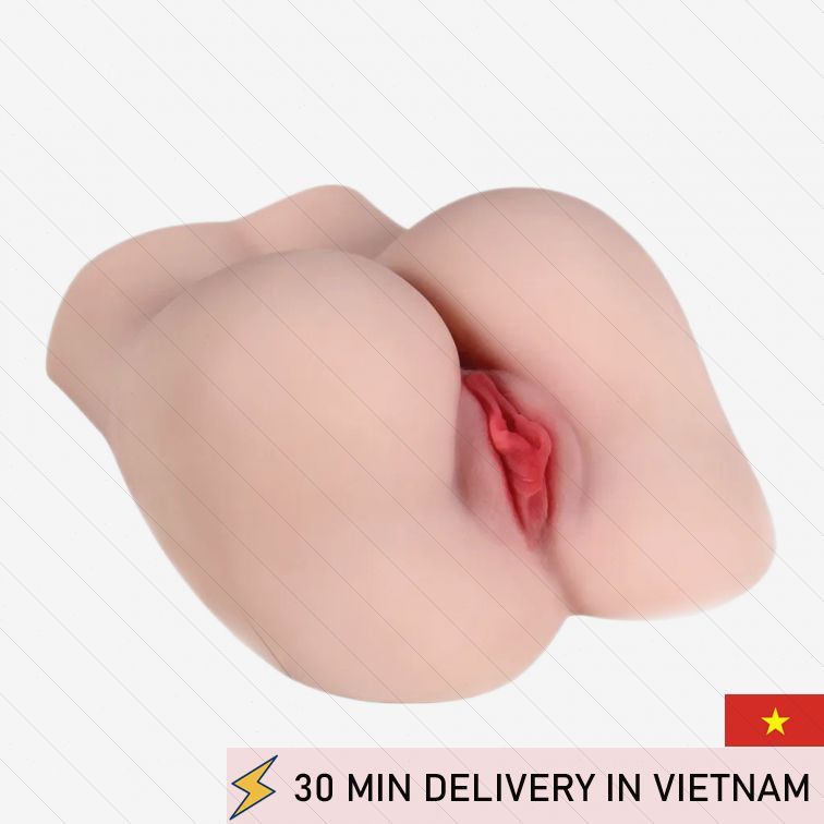 Realistic Dual Hole Masturbator Soft Intense Stimulation 
