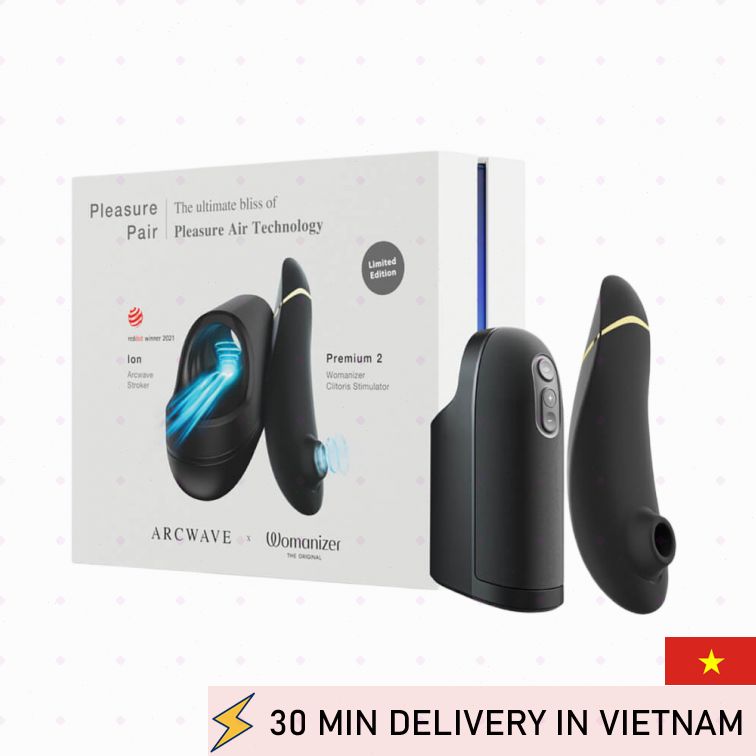 Couple Air Pulse Set Dual Pleasure Experience 