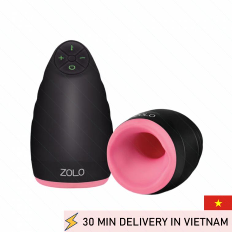 Zolo Pulsating Dome Male Stimulator Oral Simulation 