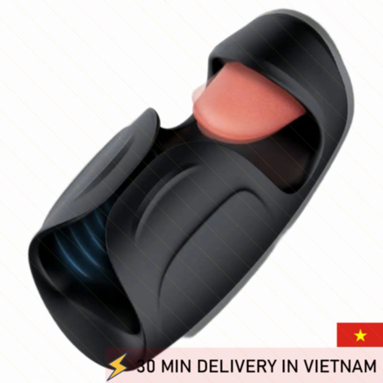 Penis Ring Vibrator Lickety Split Oral Simulation 