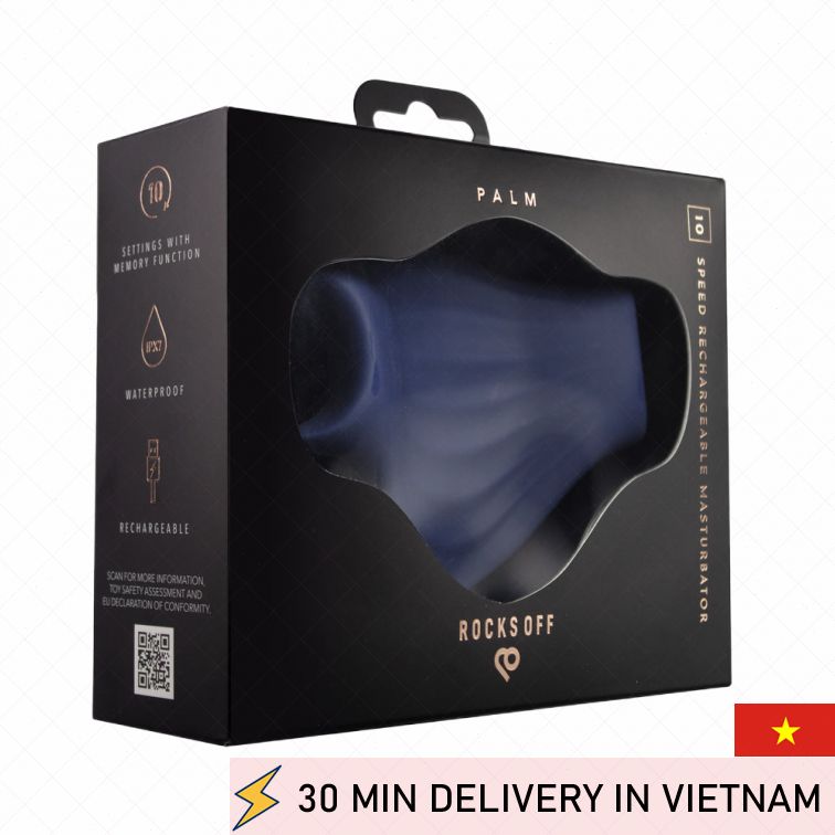 Palm Vibrator Compact Strong Handheld Massage Toy 