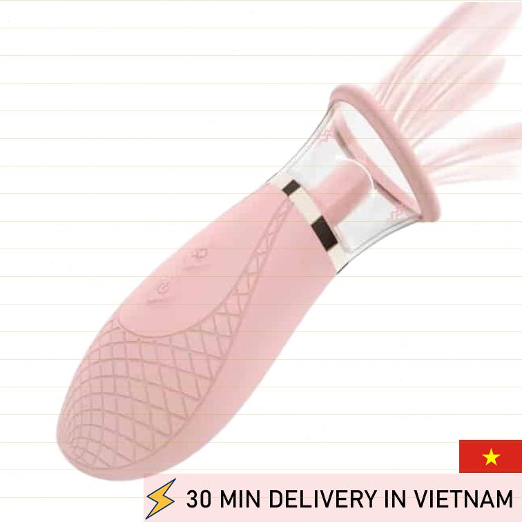 Secwell SW2037 tongue licking suction stimulator combo 