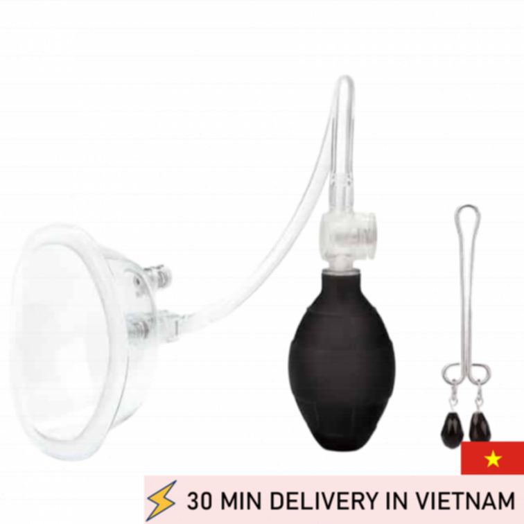 Pussy Pump Deluxe Clit Clamp Intense Suction 
