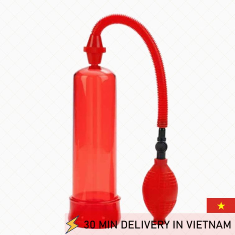 Power Vacuum Pump Fireman Red Intense Male Enhancer 