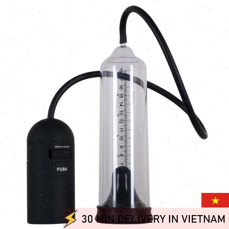 Automatic Penis Pump Remote Vacuum Power Enhancer 