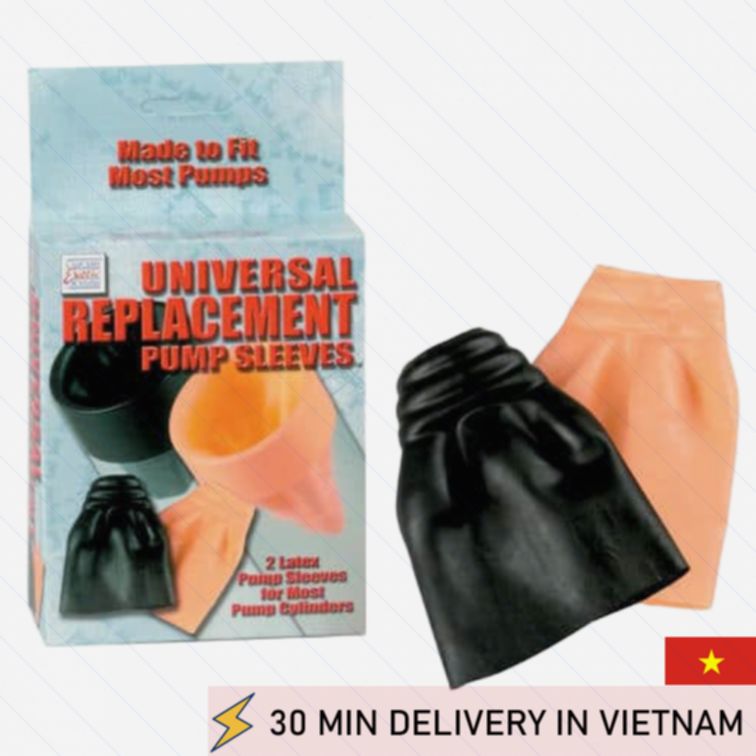 Latex Pump Sleeves Kit Enhancement Accessory 