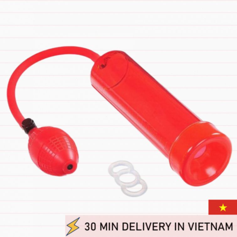 Vacuum Pump Racer Red Strong Erection Booster 