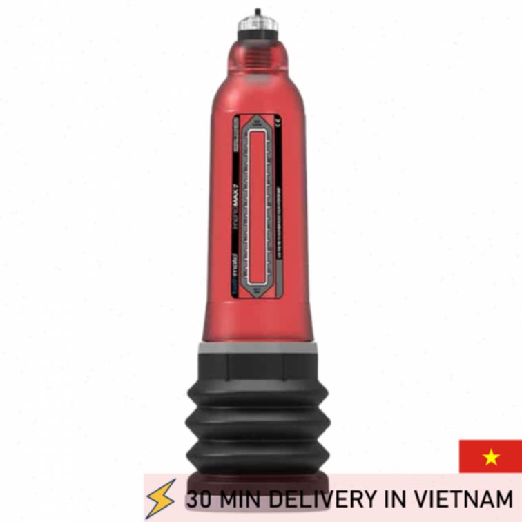 Hydro Pump Bathmate Hydromax7 Red Male Enlarger 