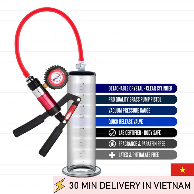 Penis Pump Metal Strong Suction Male Enhancement 