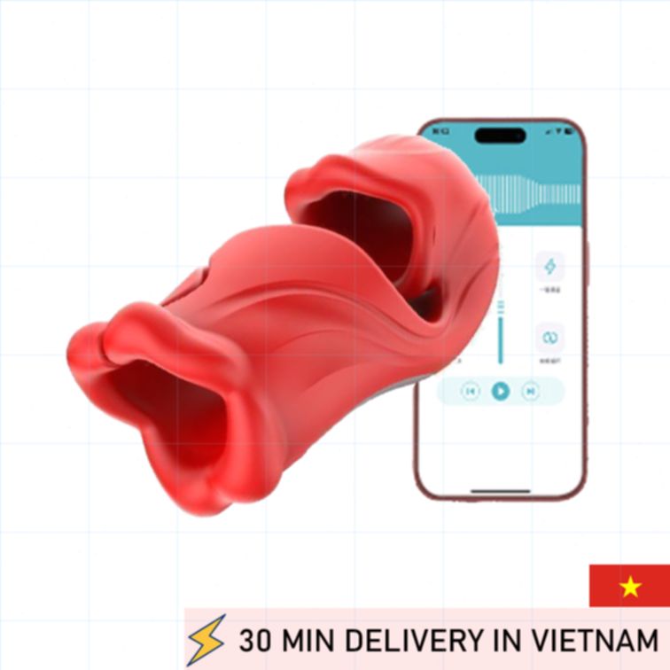 App Control Glans Vibrator Smart Trainer 