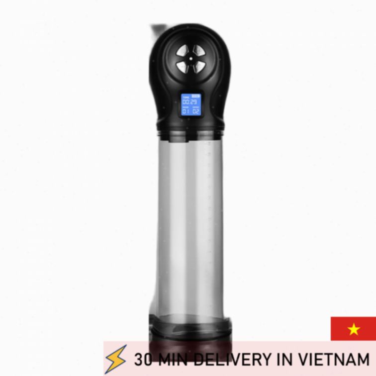 Penis pump LED screen strong suction upgrade 