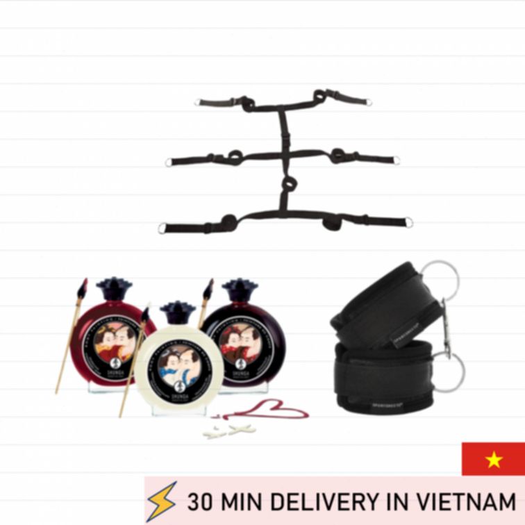 Couples Dessert Play Kit Fun Tease Bondage Set 