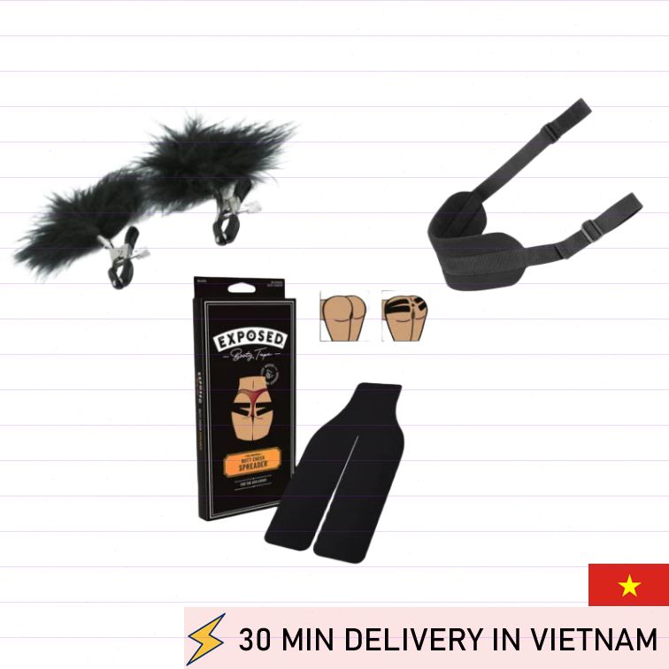 BDSM Kit Sensation Play Naughty Set 