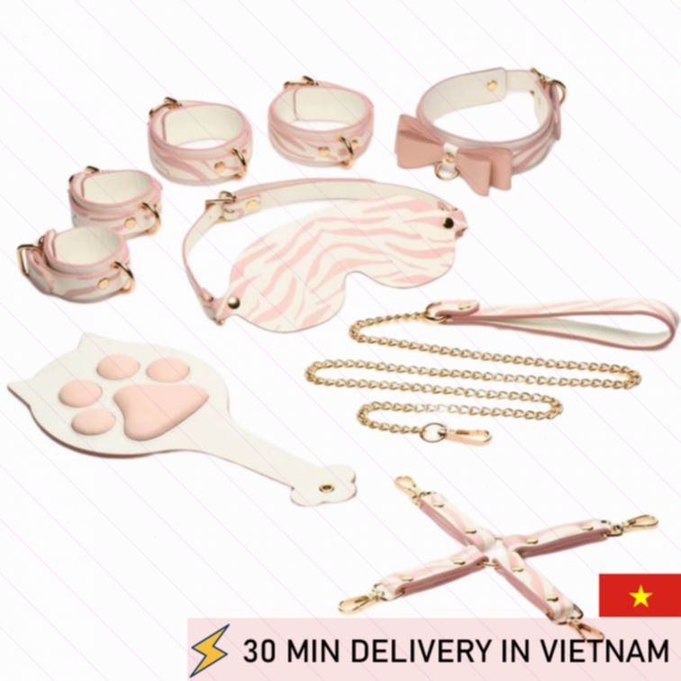 Pink Bondage Set Cute Roleplay Kit 