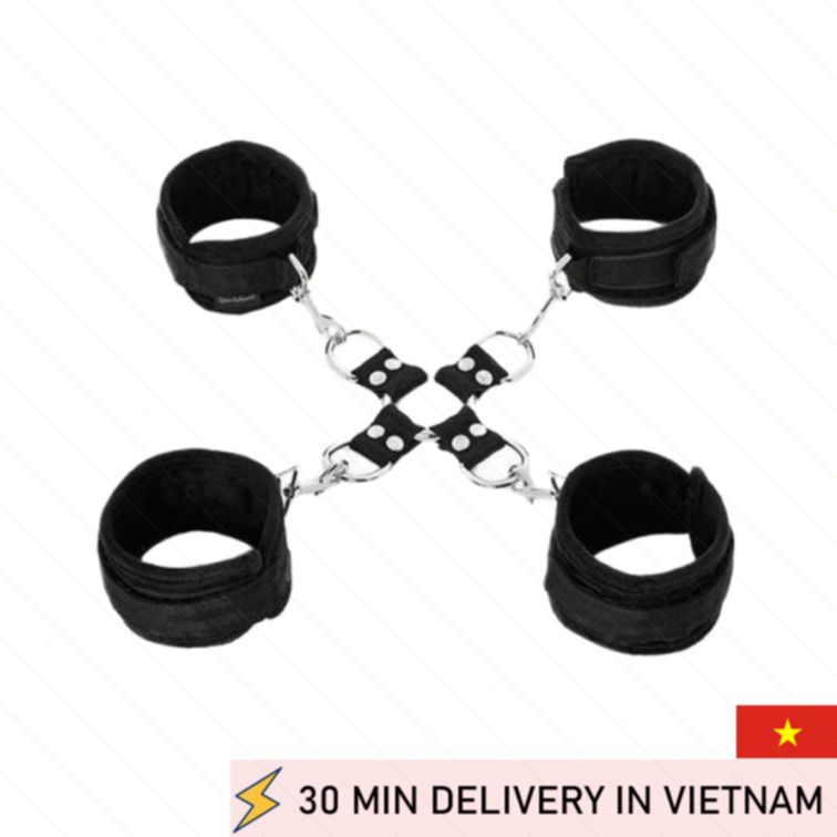 Sportsheets Hog Tie Cuff Set 5 Piece BDSM 