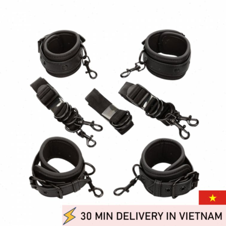 Adjustable Bed Restraints Bondage Set Intense Play 