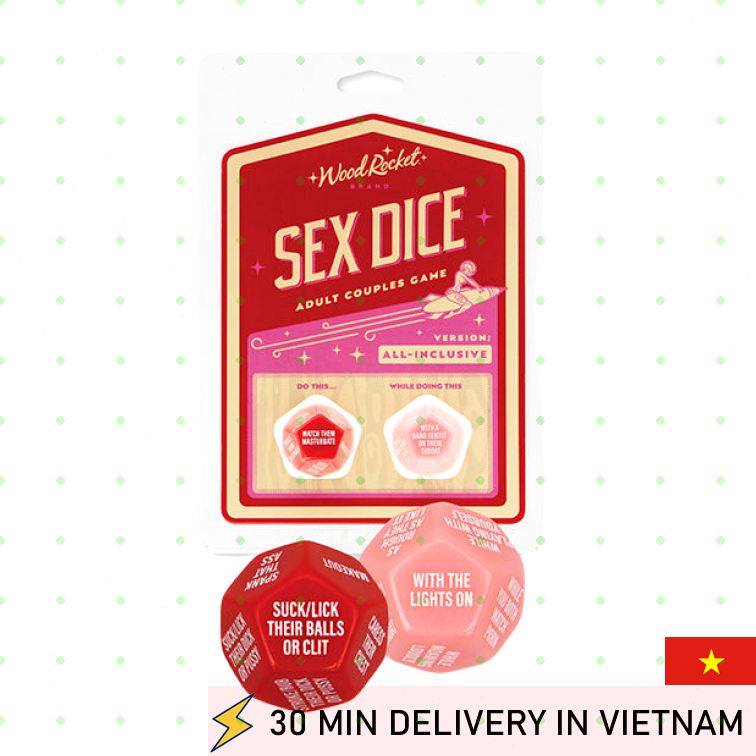 Wood Sex Dice Game Spicy Couples Night Fun 