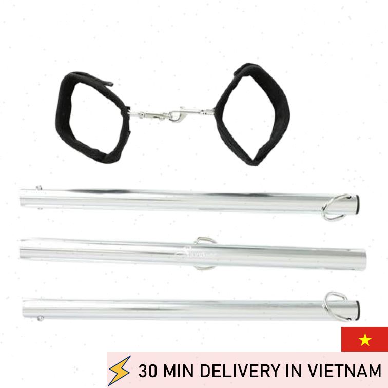 Sportsheets Spreader Bar Cuff Set Adjustable Bondage 