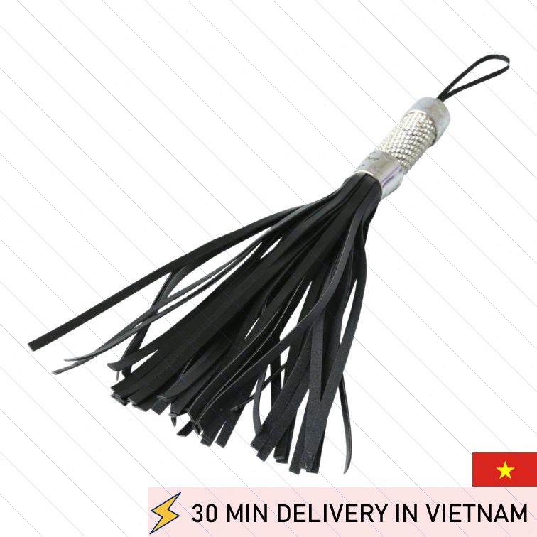 Diamond Handle Flogger Luxury BDSM Elegant Impact 