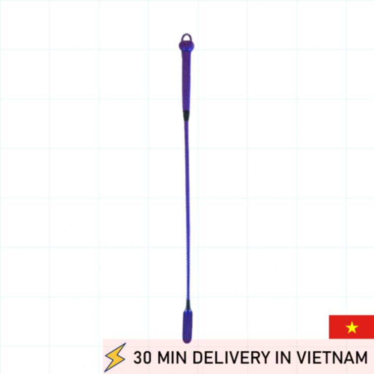 Ruff Doggie Riding Crop BDSM Whip Red Purple 