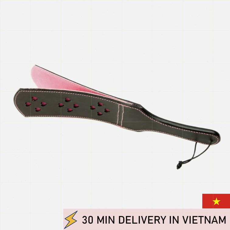 Double Heart Slapper BDSM Spanking Paddle 