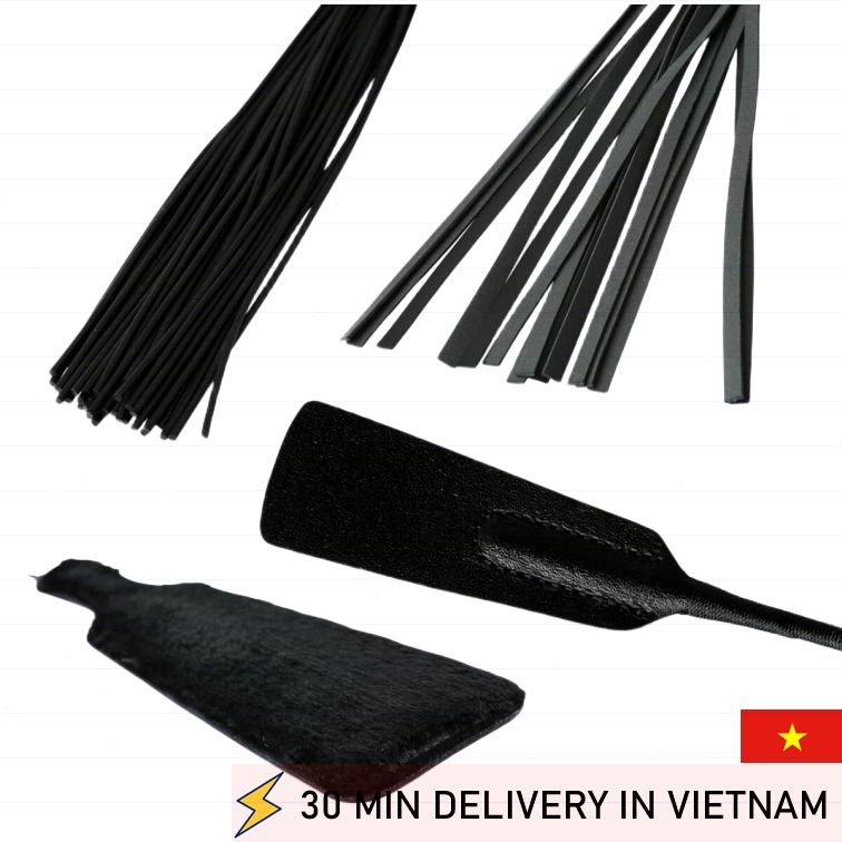 Ultimate Impact Kit Premium Bondage Whip Set 