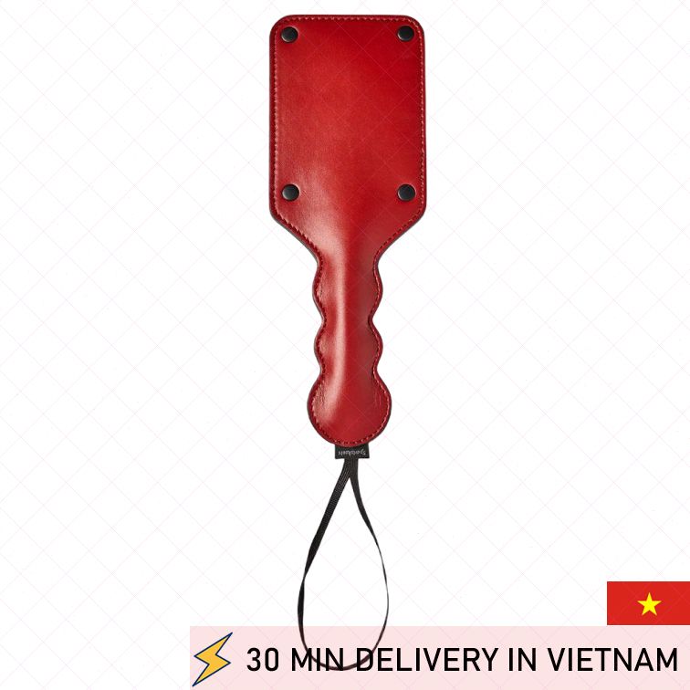 BDSM Paddle Soft Leather Saffron Impact Play 
