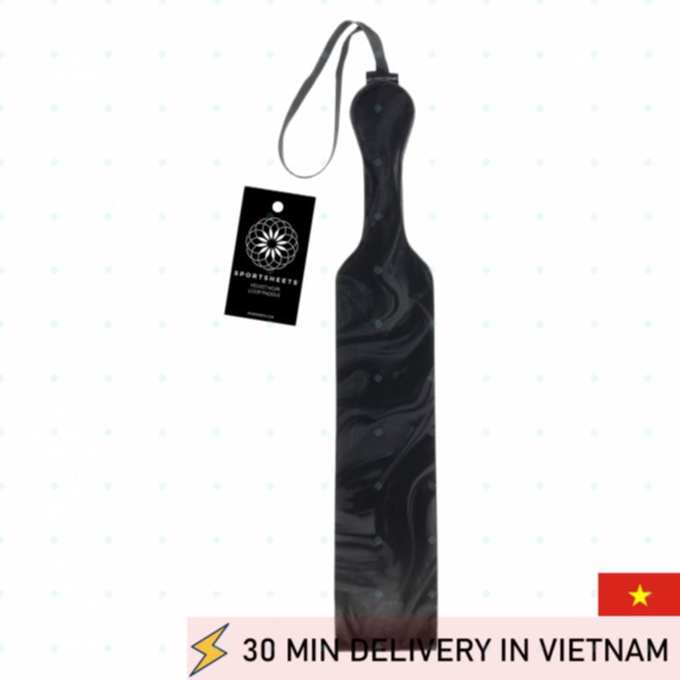 Velvet paddle luxury impact play accessory 