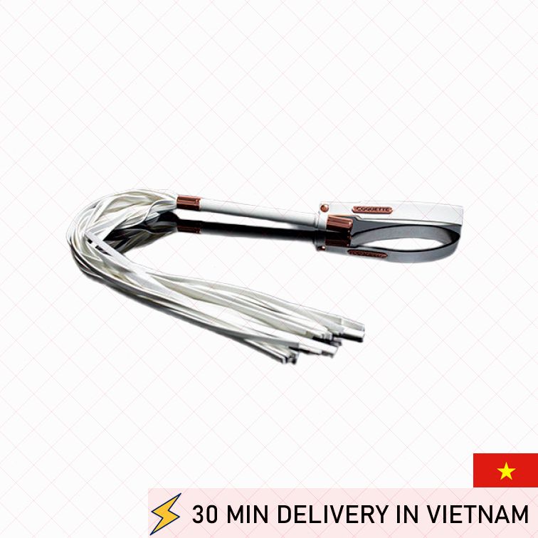 Matte Flogger Whip Pleasure Collection Sensual Play 