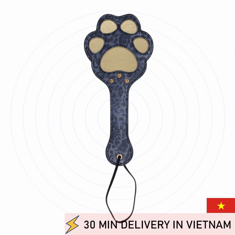 Leopard Paddle Playful Spanking Fun BDSM Toy 