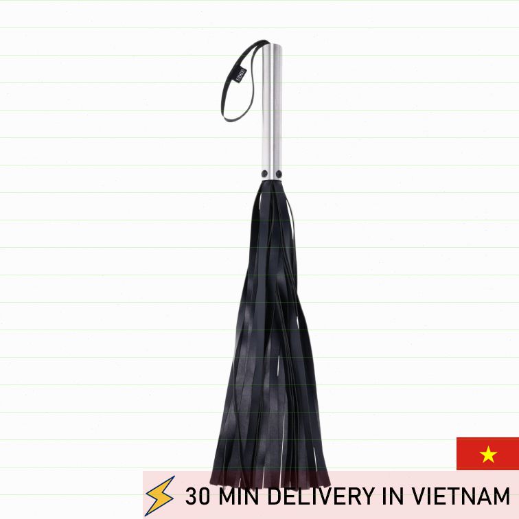 Soft Leather Flogger Impact Play Precise Control Tool 