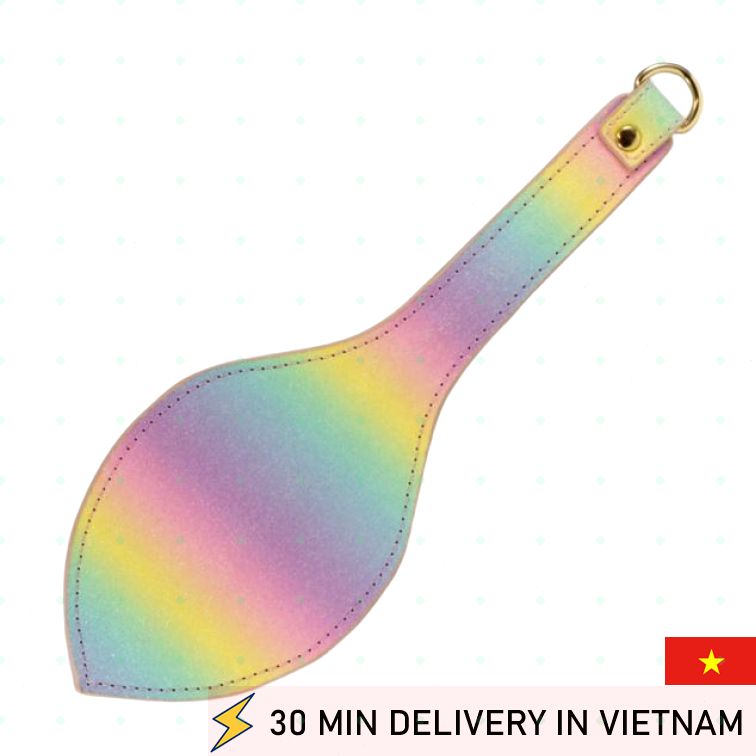 Sparkle Paddle Impact Toy Soft BDSM Play Fun 