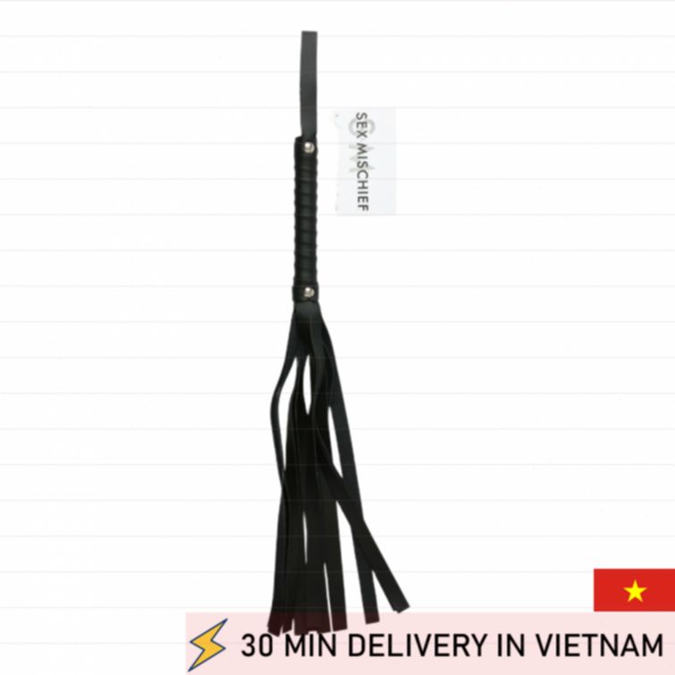 Faux Leather Flogger Soft Impact Sensual Tease 