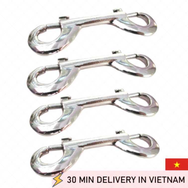 Bondage Snap Clips Set 4 Pack Durable Metal Connect 