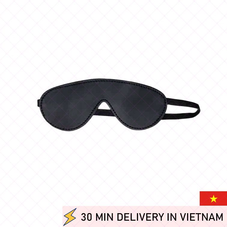 Black PVC Mask Erotic Mystery Roleplay Accessory 