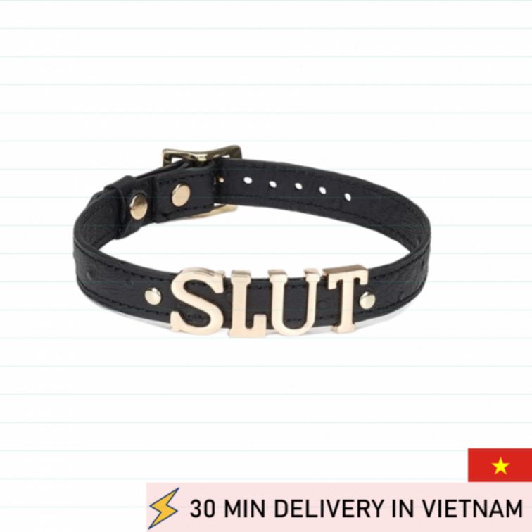 BDSM Collar Devil Style Sexy Neck Accessory 