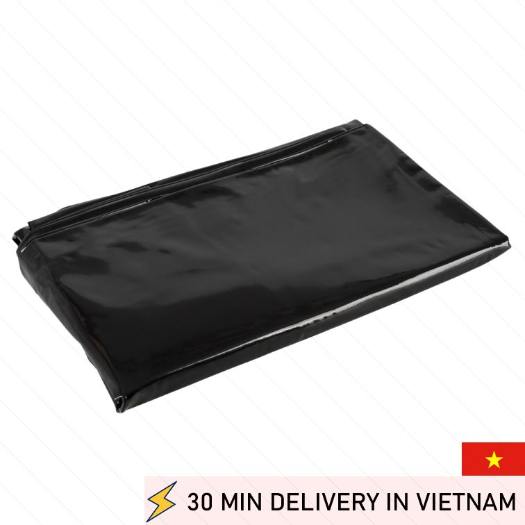 Waterproof cover black durable protection sheet 
