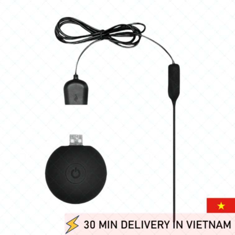 Ouch Remote Urethral Vibrator Slim Powerful 