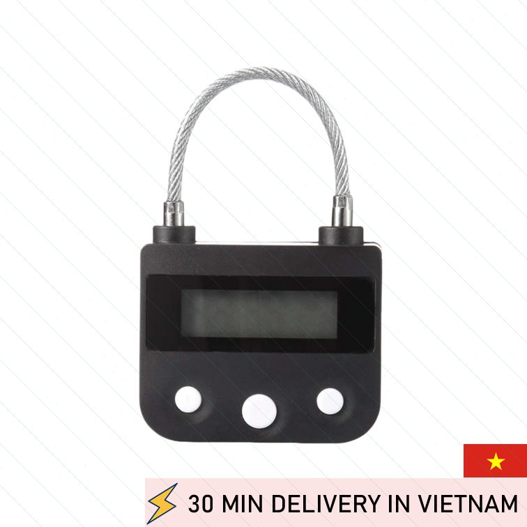 Rechargeable Timer Lock Control Device Secure Use 